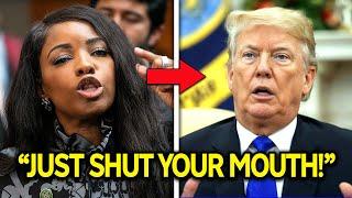 Jasmine Crockett DESTROYS Trump With 1 Sentence That Left the Room STUNNED