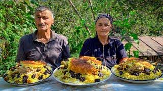 Relaxing Rural Village Life - Cooking AZERBAIJANI PILAF | Village Cooking Channel - Sweet Village