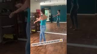 A peek inside my head as I choreography a new drum solo.  #bellydance #choreographycreation