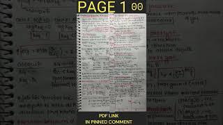 CHEMICAL EQUILIBRIUM revision sheets for NEET VOCAL SENPAI #neet #chemistry #neet2023 #shorts