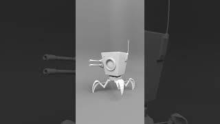 Robot walkinganimation #gaming #3dsmax #vfx #vfxartists #animation #3d #4d #3dmodeling #3dtutorials