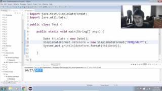 Getting & Formatting the Date/Time in Java