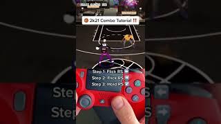 ️ 2k21 Combo Tutorial  | NBA 2K Gaming Hub #Shorts