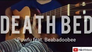 Death Bed - Powfu feat. Beabadoobee (fingerstyle guitar cover)free tabs