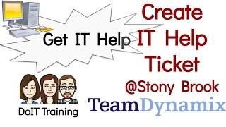 TeamDynamix: Search, Create Ticket in Service Portal, and Check Ticket Status/Add Comments