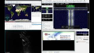 SSTV Greetings for Women's Day from UmKA-1 Satellite on LEO orbit