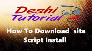 How to Install Download Site Script AutoIndex