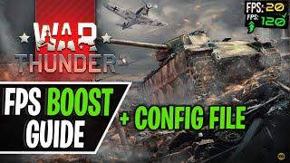 How to Fix War Thunder Lag, Stutter and increase FPS ( 2021 )