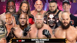 10 - Men Legendary | Royal Rumble Match | WWE 2K24