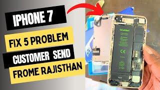 iPhone 7 Fix 5 Problems , Touch id , Mic , Charging , ringer , Network , | Hindi Video | BSAS