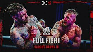 Bloody Bare Knuckle War | Tyler Goodjohn vs. Joe Smith | BKB 40 - Cardiff Brawl III