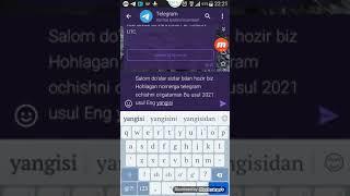 Hohlagan nomerga telegram ochish 2021usuli 100%Sinalgan