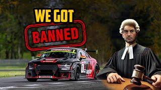 WE GOT BANNED FROM RACING!  Motorsport UK National Court Summons ️