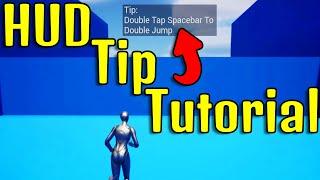 How To Make & Trigger Simple HUD Tips | Unreal Engine 5 Tutorial