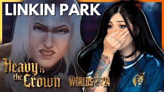 " HEAVY IS THE CROWN " LINKIN PARK | REACCIÓN - League Of Legends Worlds 2024 Anthem