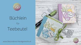 Büchlein für Teebeutel / Produktpaket "Kleine Teerapie" / Produkte von Stampin' Up!