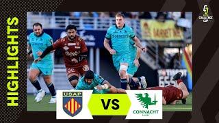 Extended Highlights – USAP v Connacht Rugby Round 2 | EPCR Challenge Cup 2024/25