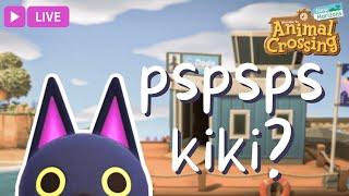  KIKI CAME HOME!!! | animal crossing: new horizons villager hunt livestream