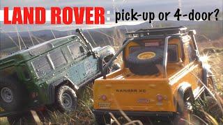 Land Rover | Pick-up V D110! | FTX Ranger XC 1/16th Crawlers!