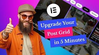 Upgrade Your Post Grid in 5 Minutes | Post Magazine Grid Widget for Elementor