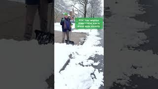 Don't Be the Problem – Shovel Your Snow Correctly