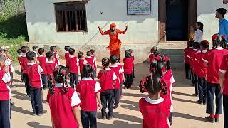 School Activity || My Red Balloon || Ananda Marga School Dhara ||#schoolactivity #rhymes #poem ||