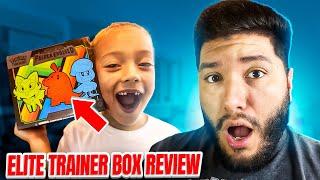 Epic Father/Daughter Review of the Pokemon Paldea Evolved Elite Trainer Box!