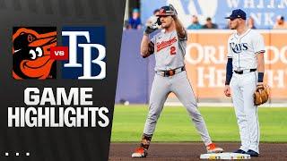 Orioles vs. Rays Game Highlights (6/18/25) | MLB Highlights
