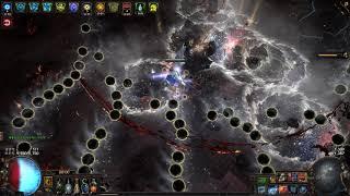 [POE 3.9] Assasin Ci LL CoC Frostbolt Ice Nova Doesn't have to escape sirus's maze pattern