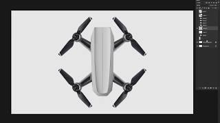 DJI Drone | Concept Design Time-lapse.