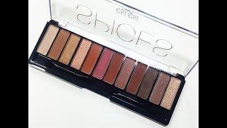 "Spices" Eye Makeup tutorial  using Chi Chi eyeshadow palette | Shuanabeauty