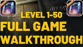 New 50 Rooms Escape ALL LEVELS 1-50 Walkthrough (Android)