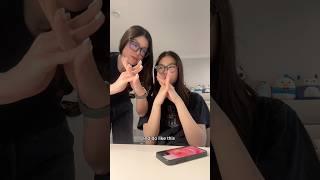 Showing my teen a ‘trick’just kidding but it is tricky#funnyvideo #tricks #reaction #humor