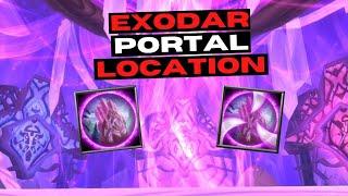 How To Get The Exodar City Mage Portal | Classic Wow TBC