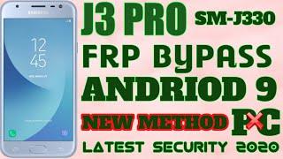 Samsung J3 Pro SM-J330F 9.0 Frp Bypass All Samsung 9.0 Google Account Bypass NEW METHOD