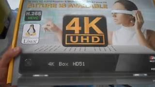 Ax 4K Box E2 Linux UHD HD51 Satellite Receiver