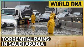 Saudi Arabia Experiences Heavy Rain; Schools Shut, Flights Cancelled | World DNA | WION