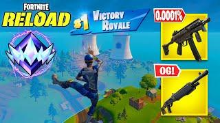 Fortnite Reload | High Kill Solo vs Squads Ranked Gameplay (Keyboard & Mouse)
