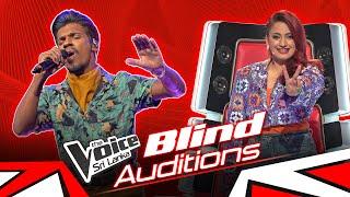 Sajith Pushpakumara | Say Something  |  Blind Auditions | The Voice Sri Lanka