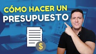 Cómo Hacer un Presupuesto Web | Impresiona a tus Clientes con este Método!