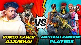 Ajjubhai, Romeo Gamer vs AmitBhai's Squad Aukat Clash Squad Battle Who Will Win- Garena Free Fire