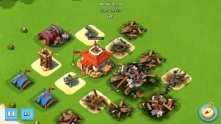 Boom Beach! lvl 13 VS lvl 22
