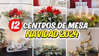 TOP 12 CENTROS DE MESA NAVIDEÑOS 2024