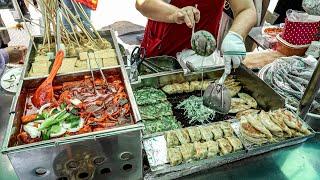 Busan Food Street Stalls, Pajeon & Tteokbokki & Sundae│Korean Street Food