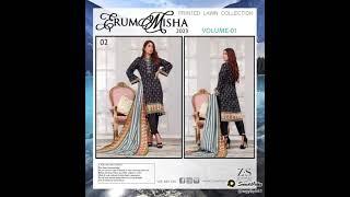 Name: ZS-02Brand: Z.S TextileCollection: Erum Misha Volume 01'23Fabric: