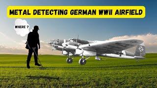 Metal detecting a German WW2 Luftwaffe airfield. What is still here is scary..