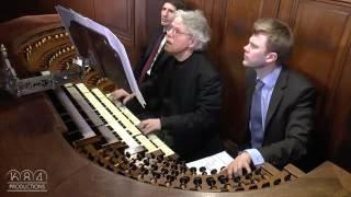 Saint-Sulpice organ, Daniel Roth plays Mendelssohn Prelude & Fugue in E minor (April 2016)