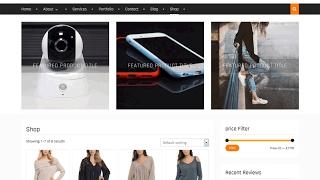 Clean Commerce Free Online Shop Building WordPress Theme Download Link