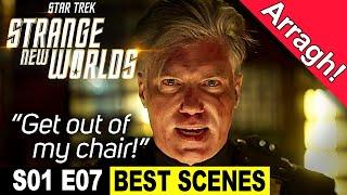 Star Trek: Strange New Worlds Episode 7 BEST SCENES – Get out of my chair!