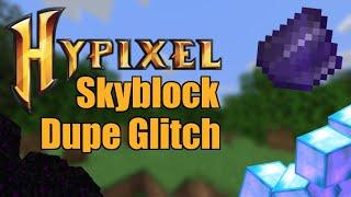 Hypixel Skyblock Duplication Glitch!